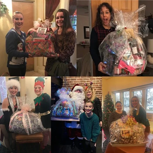 From Top Left, Peyton Shaw, 2017 winner, Missy Reep (Jagger’s Mother) 2018. Bottom Left Allison Hunger 2019, Santa 2021 and Azalea Huntley 2022