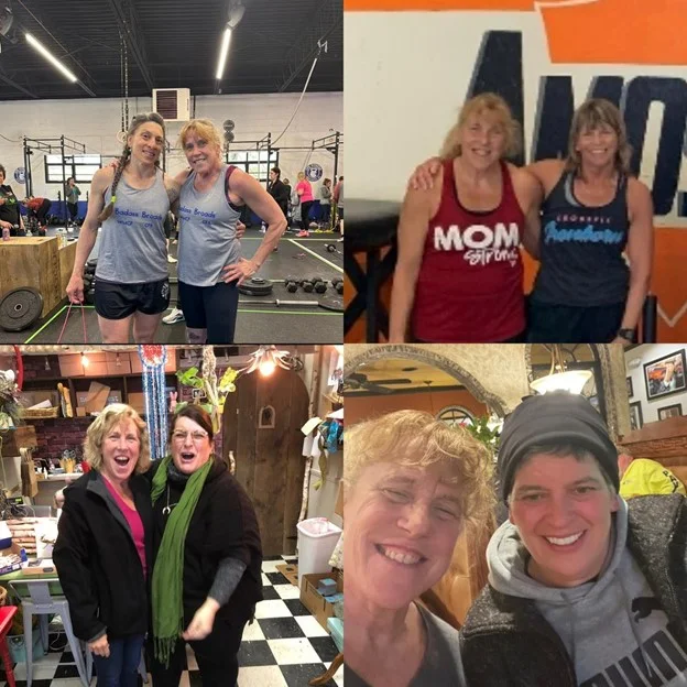 Lisa, Pam, Taylor, Polly. My chosen sisters