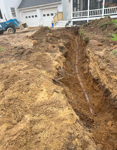 Barb's bulldozed front yard