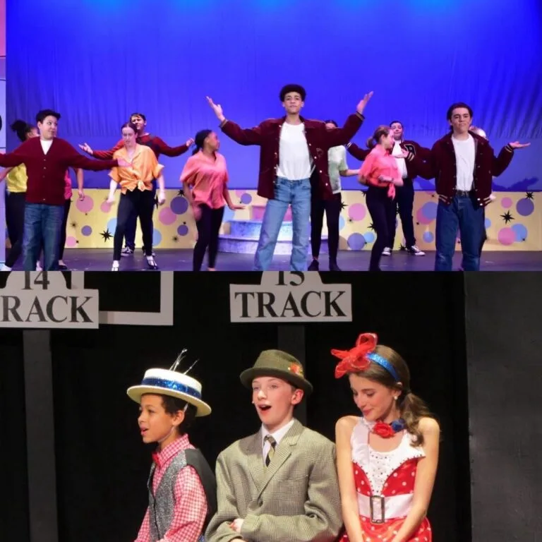 Caleb, 2024 top center, 2016 bottom left with Molly and Derek